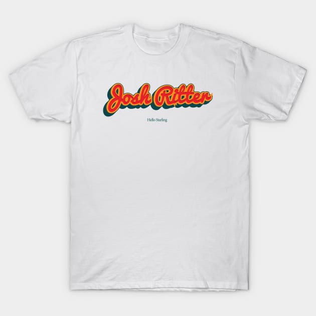 Josh Ritter T-Shirt by PowelCastStudio